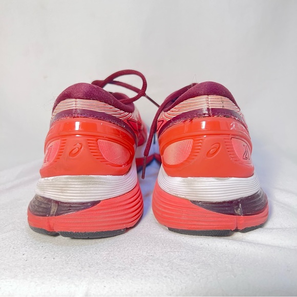 Asics Gel Nimbus 21 Nimbus Womens Size 11 Pink Flyte Foam Sneakers Running Shoes - Picture 4 of 6